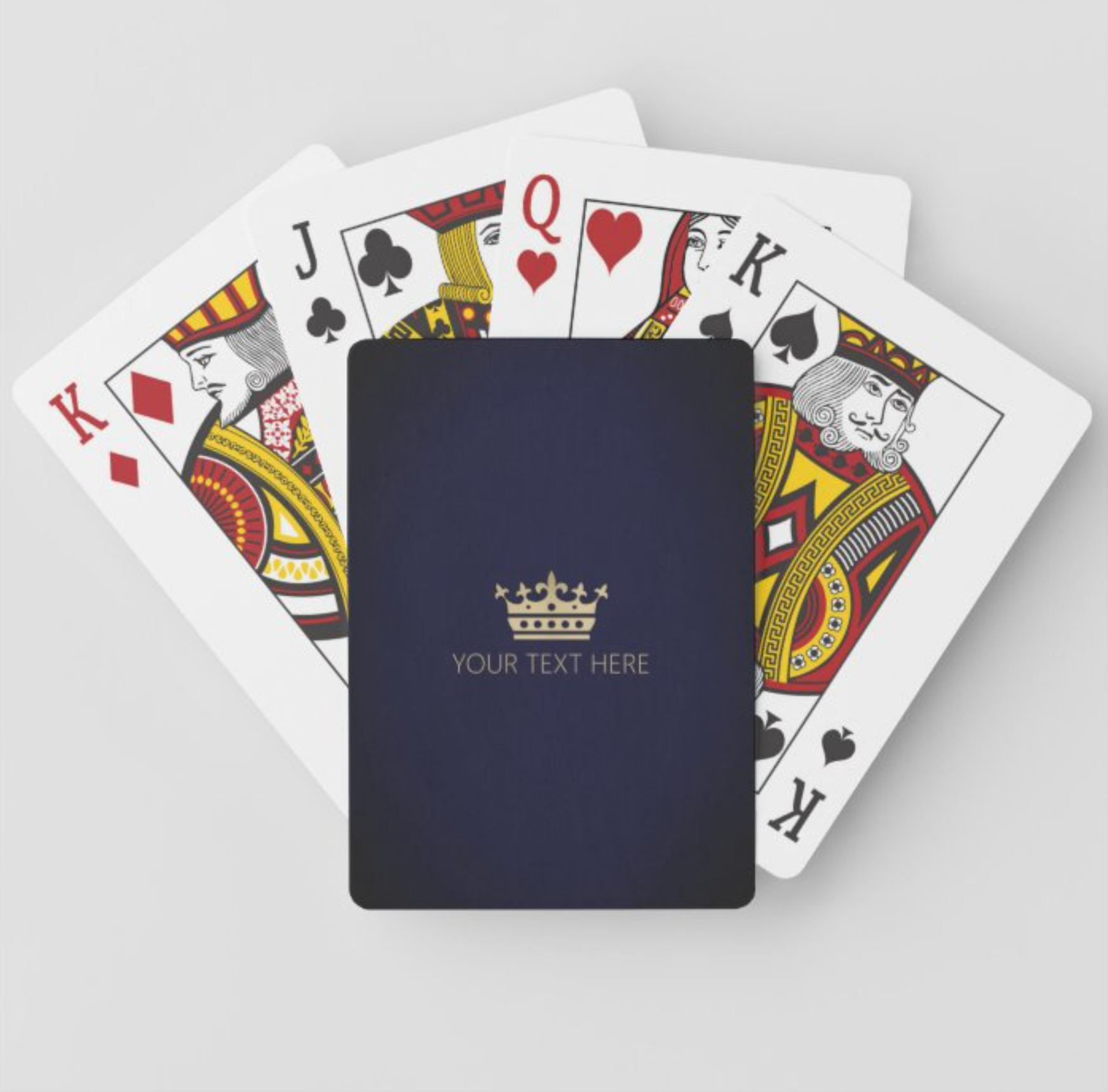 Gold Crown Playing Cards