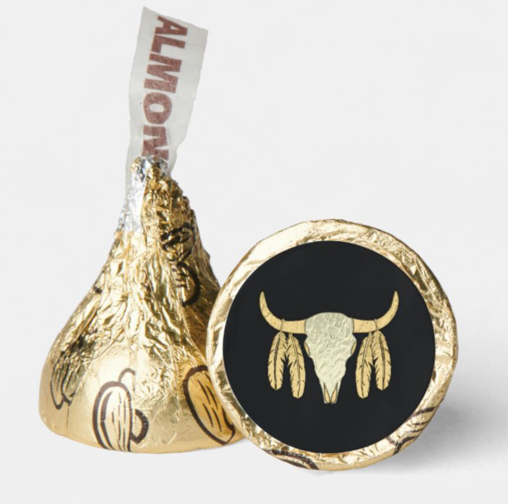 Buffalo Skull Hershey's Candy Favors