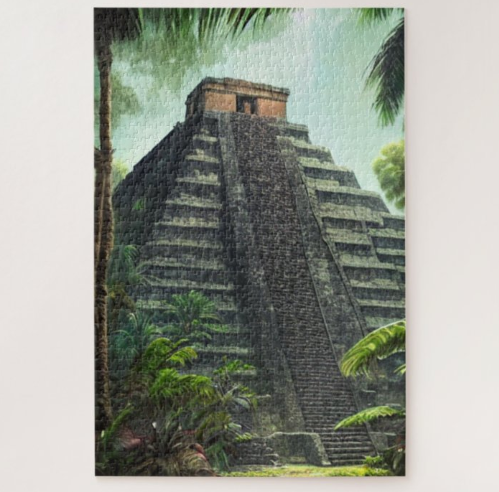 Mayan Temple Jigsaw Puzzle