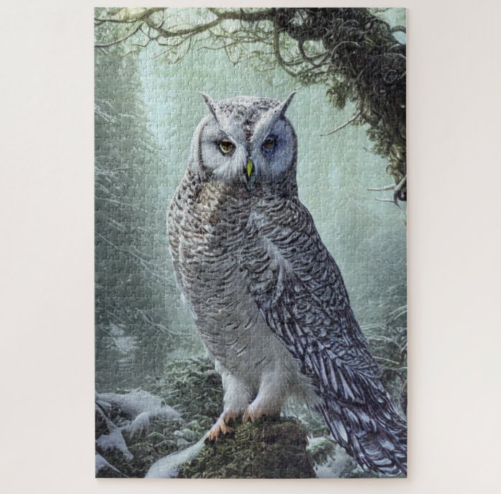 Snow Owl Jigsaw Puzzle