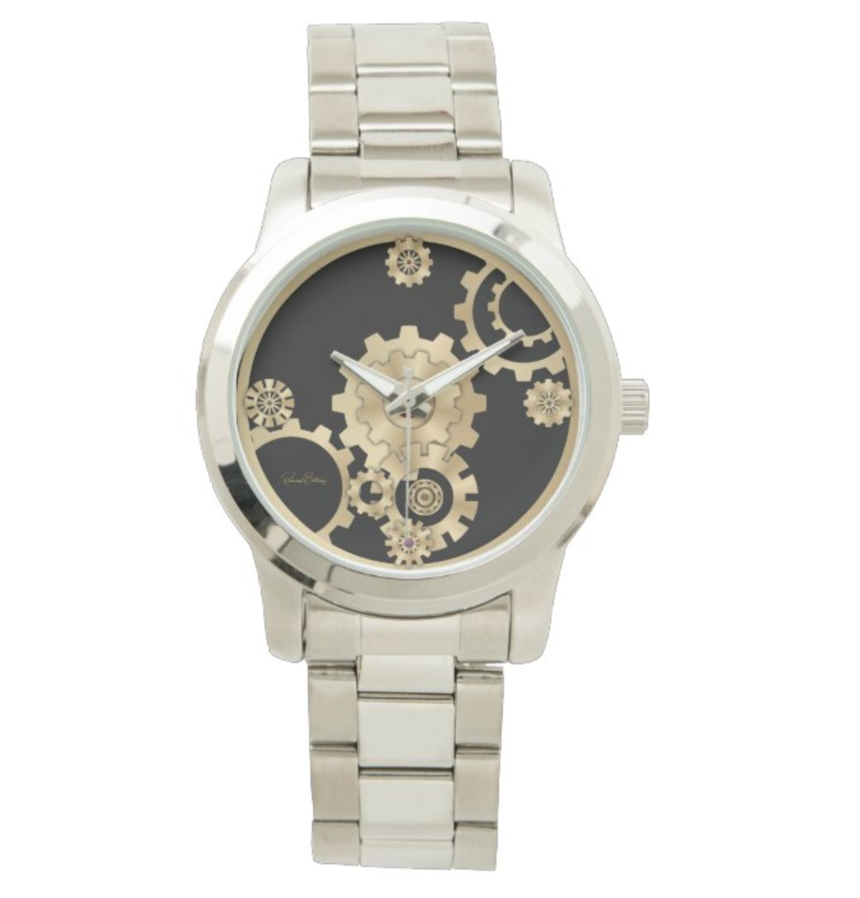 Gold Steampunk Watch 