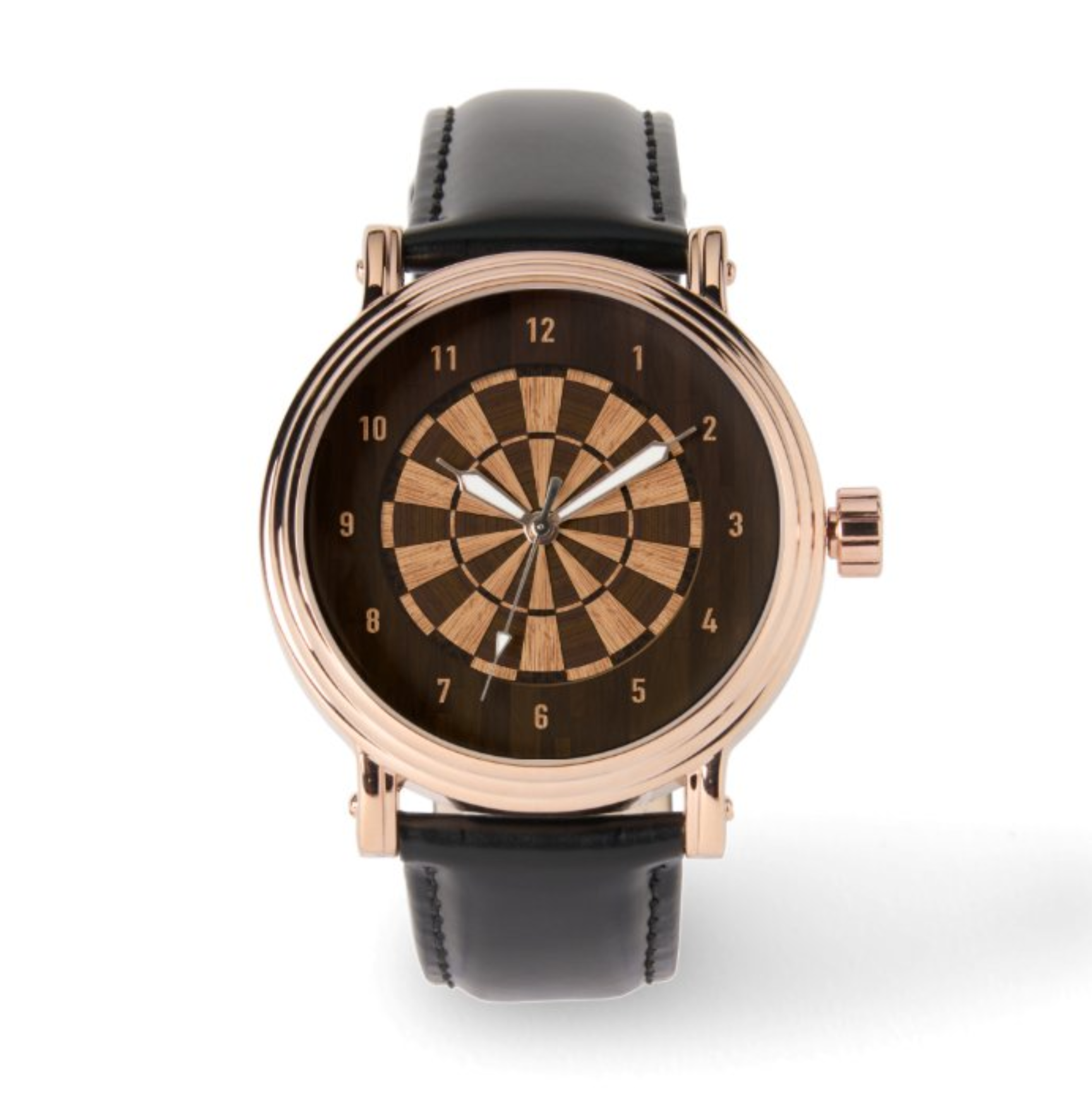 Wood Dartboard Watch