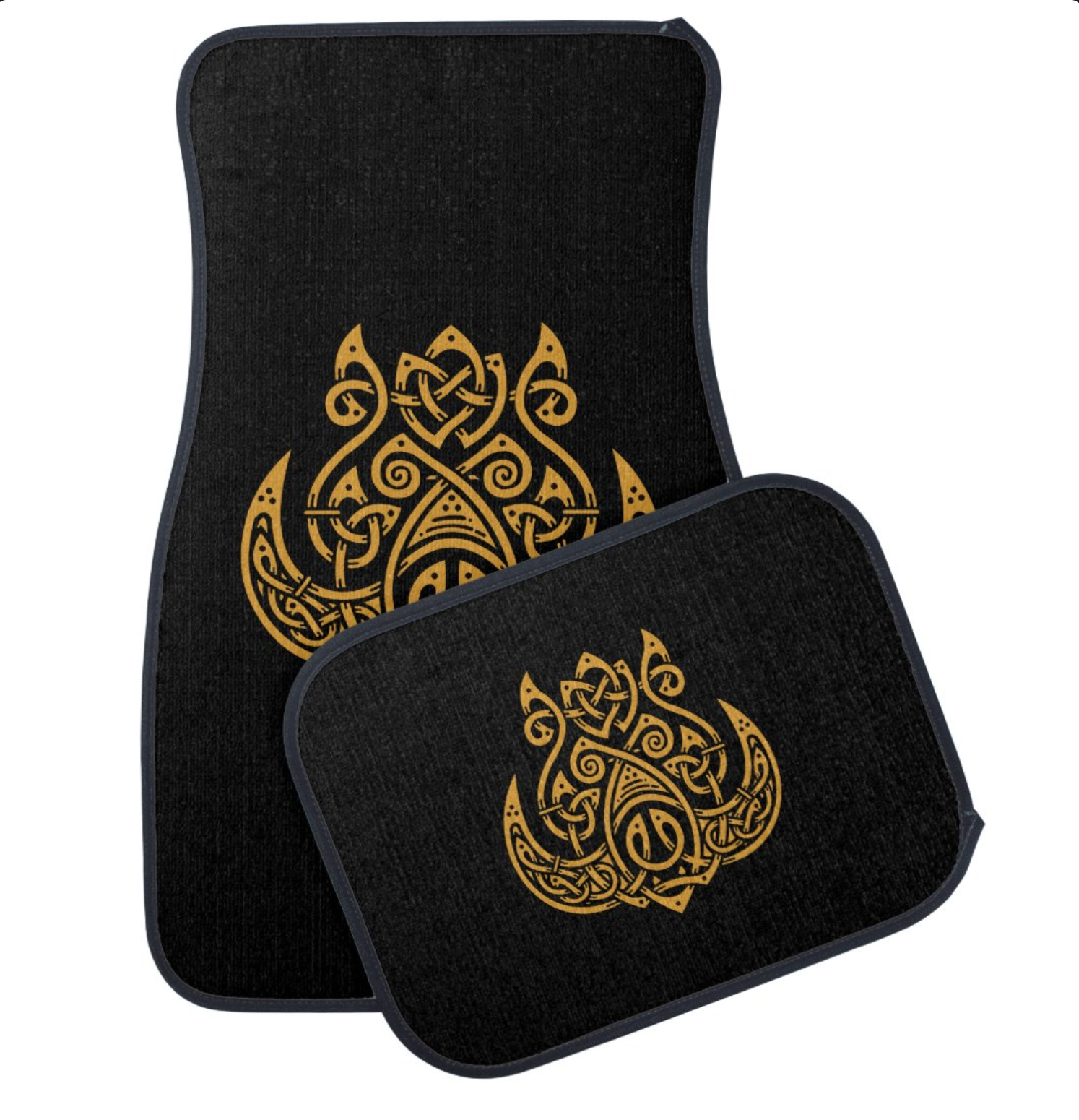 Norse Boar Car Floor Mat