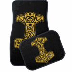 Norse Hammer Car Floor Mat