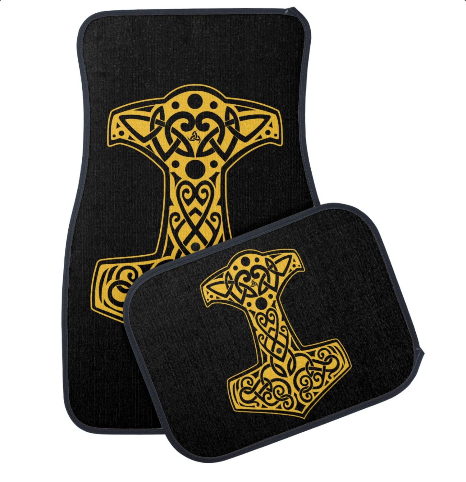 Norse Hammer Car Floor Mat