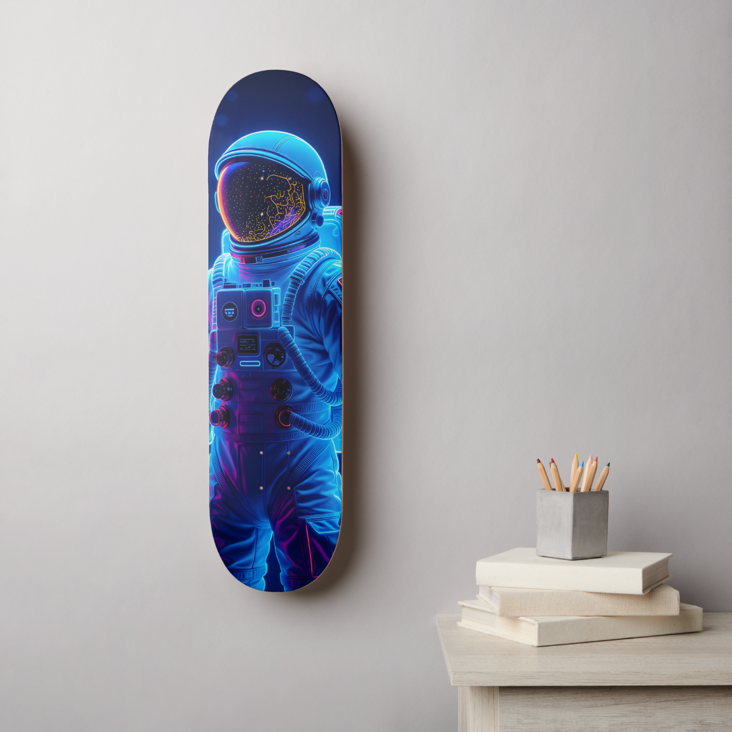 Space Astronaut Skateboard