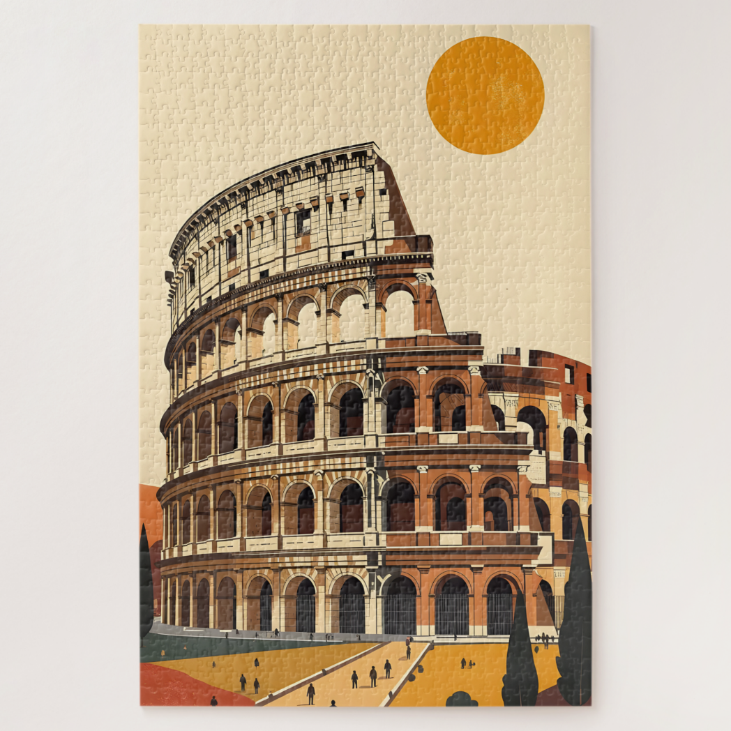 Amphitheater Colosseum Jigsaw Puzzle