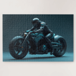 Futuristic Motorcycle Jigsaw Puzzle