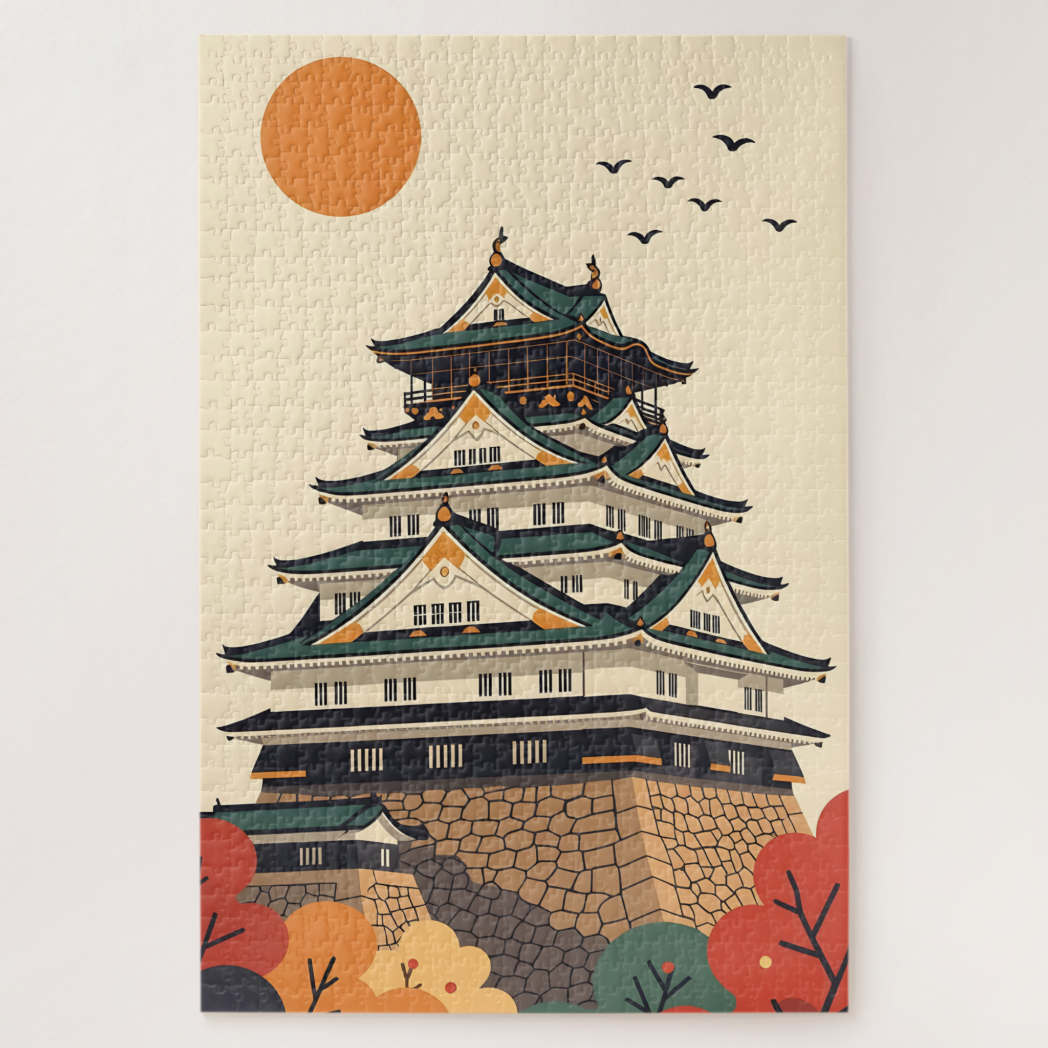 Japan Iga Ueno Castle Jigsaw Puzzle