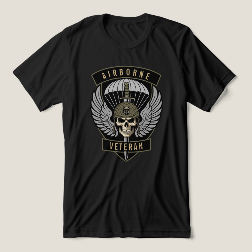Airborne Paratrooper Veteran Shirt 
