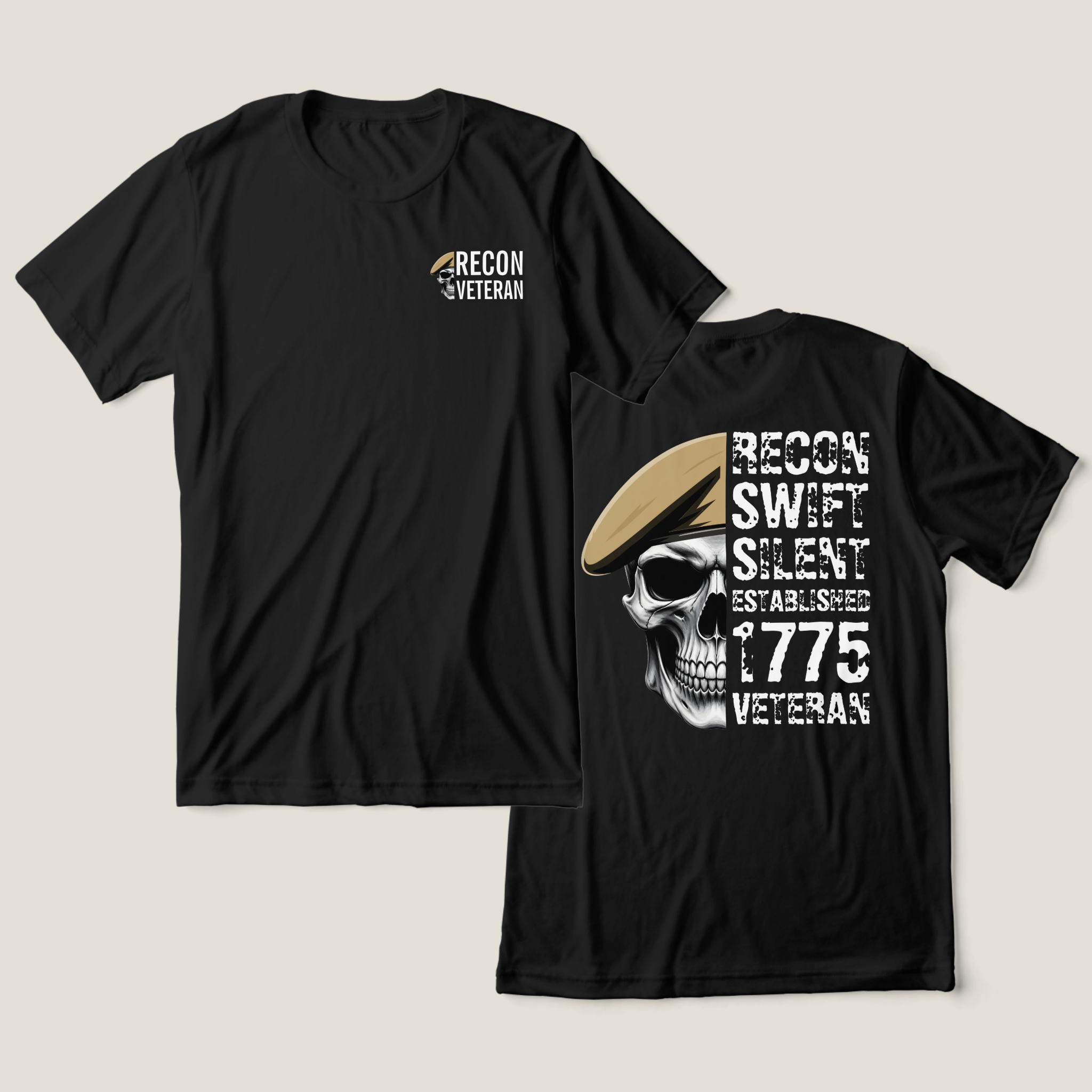 Recon Brotherhood Swift Silent Veteran T-Shirt Custom Gift Recon Brotherhood Swift Silent Veteran T-Shirt Custom Gift
